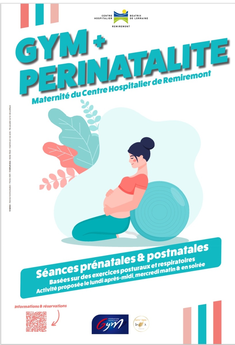 GYM + à la Maternité de Remiremont