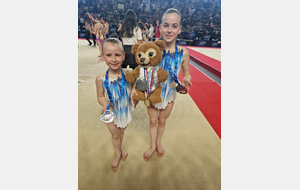 Anna et Solène VICE-CHAMPIONNES DE FRANCE 