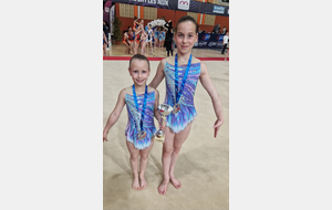 Anna /Solène VICE-CHAMPIONNES DE FRANCE EN Fédéral A 